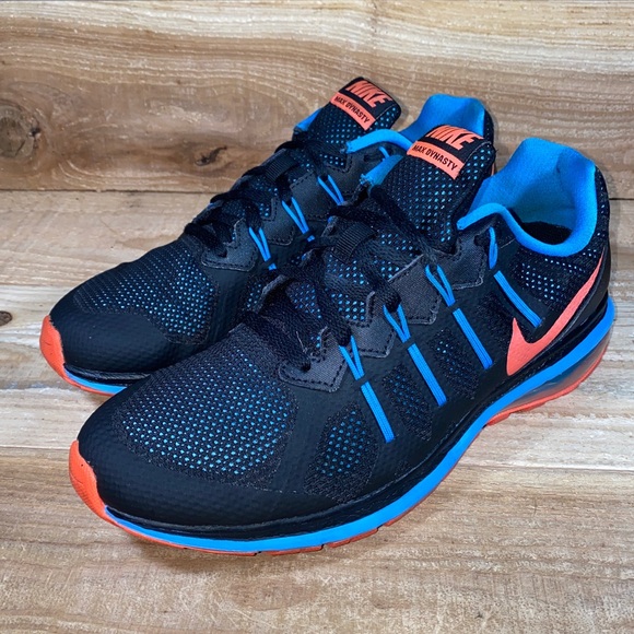 Nike Shoes - Womens Nike Air Max DYNASTY Black Textile Sz 10